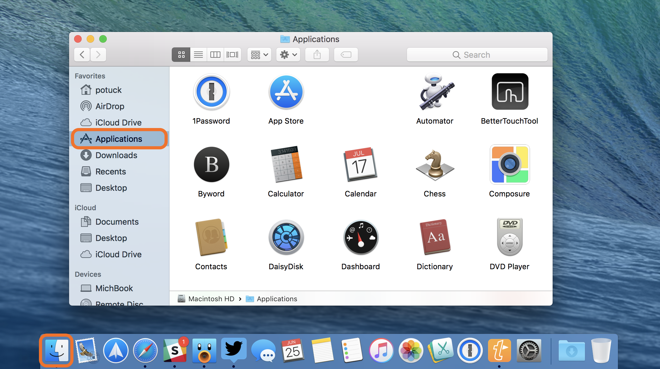How to remove apps from status bar mac pro